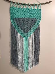 Hanging Yarn Wall Art Free Crochet Pattern Crochet It Creations