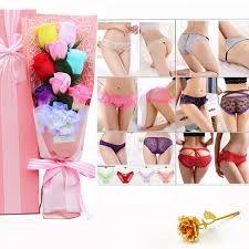 Buy online & get free delivery on orders over £30. Wholesale Christmas Valentine S Day Surprise Gift For Wife Girlfriend Birthday Gift Rose Underwear Bouquet Gift Box 6 Large Powder Cartridges About 105 125 Kg From China
