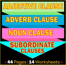 I'm afraid that we don't carry that ice cream flavor any longer. Subordinate Clauses Adjective Adverb Noun Clauses Ela Grammar Worksheets