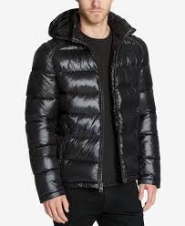 Guess Men S Hooded Puffer Coat Reviews Coats Jackets Men Macy S In 2020 Guess Men Mens Jackets Mens Hooded