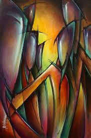 Seven By Michael Lang Modern Art Abstract Painting Art