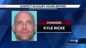 Algona police officer Kevin Cram was shot and killed