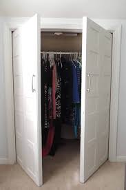 Two elements make these closet doors unique. Convert Bifold Doors To French Doors Without Replacing Them