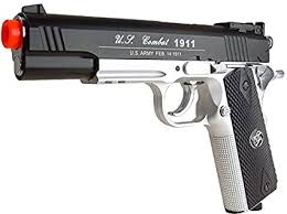 Colt 1911, serial #233999, mfg.: Amazon Com 500 Fps New Wg Airsoft Full Metal M 1911 Gas Co2 Hand Gun Pistol W 6mm Bb Bbs Heavy Weight Realistic 1 1 Scale Sports Outdoors