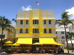 At leslie hotel ocean drive, guests enjoy features like an outdoor pool, a fitness center, and a spa tub. Since 1937 The Leslie Hotel Has Glimmered Along Ocean Drive In All Its Canary Yellow Glory Miamibeach Artdeco M Miami Beach Travel Hotel Miami Beach