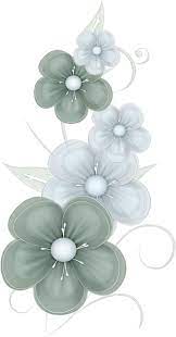 Green Flowers Png By Pvs By Pixievamp Stock On Deviantart Folk Art Flowers Flower Phone Wallpaper Flowery Wallpaper