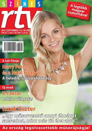 Iszak eszter elárulta, mi lesz a kislánya neve. Eszter Iszak Szines Rtv Magazine 02 September 2013 Cover Photo Hungary