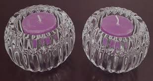 Maybe you would like to learn more about one of these? Cut Glass Tea Light Holders Local Classifieds Preloved