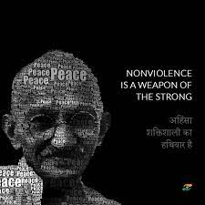 Mahatma Gandhi Quotes In Hindi Nonviolence Is A Weapon Of The Strong Gandhi Quotes Mahatma Gandhi Quotes Ghandi Quotes