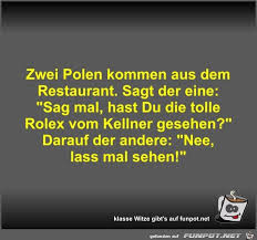 So können manche diese witze auch als beleidigend empfinden. Zwei Polen Kommen Aus Dem Restaurant