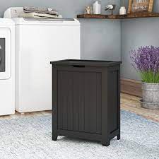 It does not have a lid. Clothes Hamper Bench Wayfair