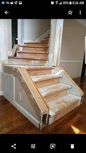 Converting Closed Tread Stairs To Open Tread Stairs Home Improvement Stack Exchange