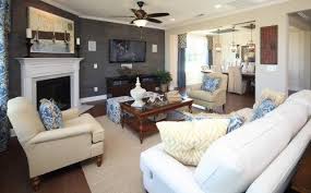 Contemporary Family Room Corner Fireplace Living Room Living Room Furniture Layout Living Room Arrangements