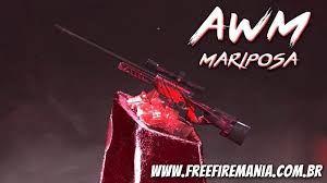 Agora como ja passa da 1hora da manha ja podemos ver a nova arma a ak 47 chama vermelha, video postado pela garena no youtube New Weapon Royale From Awm Mariposa At Free Fire Free Fire Mania