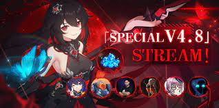 Maybe you would like to learn more about one of these? Honkai Impact 3rd On Twitter V4 8 Special Stream Watch The Stream And Win Crystals Streamers Glb En Fenrysk Https T Co Ctadkdllvi Sea En Mg Https T Co Nnhi9gahyr Stream Time Glb Eur 22 May Saturday 21 30 22 30 Gmt 1