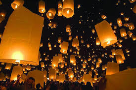 Japanese Lantern Wallpaper Sky Lanterns Flying Paper Lanterns Paper Lantern Lights