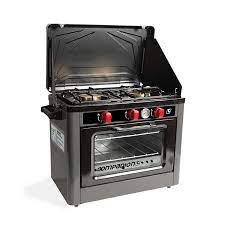Two burner stove with oven. Companion Portable Gas Oven Stove Cooktop Combo Tentworld