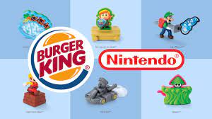 Nicht für kinder unter 3 jahren geeignet wegen verschluckbarer kleinteile. Burger King Neue Nintendo Spielzeuge Im King Jr Meal Nat Games
