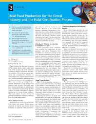 From wikipedia, the free encyclopedia. Pdf Halal Food Production For The Cereal Industry And The Halal Certification Process