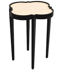 Check spelling or type a new query. Quatrefoil Lacquer Side Table Black Additional Colors Available Scenario Home