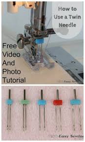 Check spelling or type a new query. How To Use A Twin Needle On Your Sewing Machine Free Video Photo Tutorial Sew Modern Bags Twin Needle Sewing Sewing Tutorials Free Easy Sewing