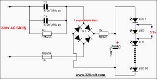 Hand Made Energy Efficient 220v Led Lamp Lighting Circiut Transformerless Elektronik Led Lamba 230v Leds Lamp In 2020 Electronics Projects Led Diy Amplifier