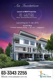 Service apartments will be launched in setia alam soon in 2h of 2015. S P Setia New Property Launch Two Brand New House Facebook