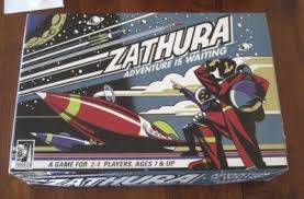 When the game is played, it comes to life and takes the players (including the player's house) into outer space on a journey to reach the planet zathura. Zathura Game Fairview Board Games Movie Space Robot 130104163