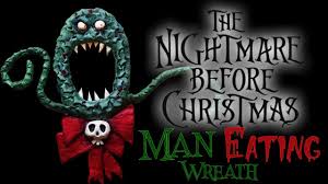 Jack skellington, the pumpkin king of halloween town, is (formerly disneyscreencaps.com) bringing you the very best quality screencaps of all your favorite animated movies: Diy Nightmare Before Christmas Inspired Man Eating Wreath Youtube