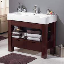 A wide variety of menards vanities sinks options are available to you, such as design style, warranty, and application. Magick Woods Sonata 38 1 4 W X 18 D Mahogany Bathroom Vanity Cabinet At Menards