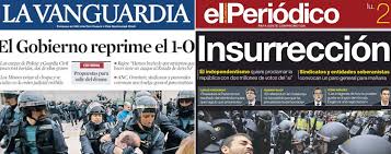 The catalan government said it earned the right to independence from spain after a contested referendum exploded into violence sunday. La Vanguardia Carga Contra El Govern Esto Es Lo Que Queremos Para Catalunya