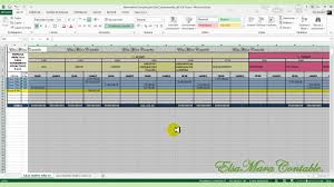 Formato del balance de comprobación…. 27 Libro Diario Balance De Prueba Balance General Clasificado 3 6 Elsamaracontable Youtube