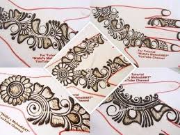 Easy 5 Arabic Mehndi Designs For Karwa Chauth With Video Tutorial Youtube Beginner Henna Designs Mehndi Designs Book Mehndi Designs For Beginners