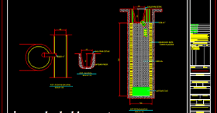 Pintu air dengan pengoperasian secara manual, pintu air dengan pengoperasian semi otomatis dan pintu air dengan pengoperasian full otomatis. Detail Saluran Pembuangan Parit Resapan Air Hujan Autocad File Dwg Jagoan Kode