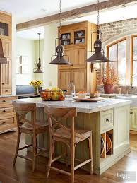 Absolutely Love The Overall Feel Of This Kitchen It S The Epitome Of Welcoming Cozy And Sit A Spell Farmhouse Kitchen Design Rustic Kitchen Kitchen Design
