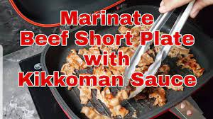 Dijamin keluarga menyukai resep slice beef with oyster beef. Marinate Beef Short Plate With Kikkoman Sauce Daging Sapi Slice Ala Yoshinoya Sukiyaki Youtube