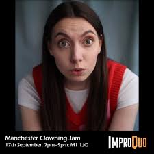 The talented @bethorgan_actor, former member of @acaprovmusical (who we  hosted here in Manc a few years back!), will be introducing you lovely  people to musical improv! Learn about improvising lyrics, breaking into