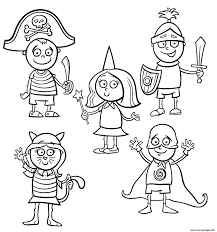 These pumpkin coloring pages are great for halloween, fall, and thanksgiving. Halloween Costumes Coloring Pages Printable