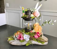 Because it's a handcrafted artificial flower look and feels like real and it's the best choice if people may allergic to flowers. Home Living Home Party Baby Shower Tree Driftwood Fairy Garden Moss Fairy Centerpiece Tinker Bell Wedding Enchanted Forest Kitchen Decor