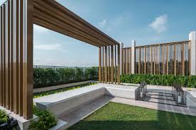 曼谷esse asoke住宅景观 ixora design limited terraced landscaping modern contemporary design design