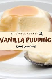 Keto Vanilla Pudding Ketorecipes Lowcarbrecipes Keto Pudding Vanilla Pudding Vanilla Pudding Recipes