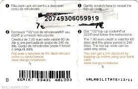 My daughter started her europe summer trip in belgium and got a prepaid card with orange for her iphone 7. Prepay 7 Euro Credit 0 80 Euro Bonus Orange Recharge Card Romania Token 21856
