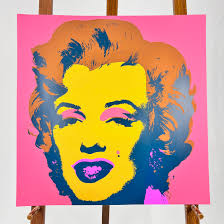 Andy Warhol 'Sunday B. Morning' Marilyn Monroe, 1970s version SOLD
