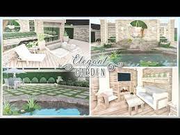 Bloxburg Backyard Ideas Pt 2 Elegant Garden Youtube House Plans With Pictures House Decorating Ideas Apartments Unique House Design
