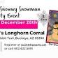 Snowwy, Snowwy Snowman event in Buckeye, AZ