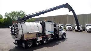 Boom Rotation On Ramvac By Sewer Equipment S Hydro Excavation Truck Youtube