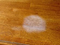 (if your watermark looks dark, like the wood has blackened, this technique will not work. Remove White Spots From A Table 31 Days Of Organizing And Cleaning Hacks White Wood Stain Stained Table Hardwood Table