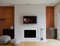 Fireplace Feature Wall Stacked Stone Fireplaces Modern Fireplace Contemporary Fireplace