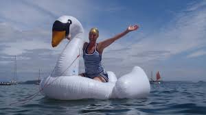 The open water love affair that led to an epic streak and charitable ...
