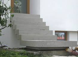 Falttreppe Treppe Hauseingang Treppen Aussentreppe Beton